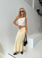 Radiance Maxi Skirt Yellow