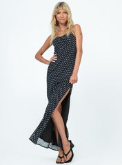 Parnham Maxi Dress Black / White