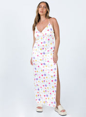 My Love Maxi Dress White Multi