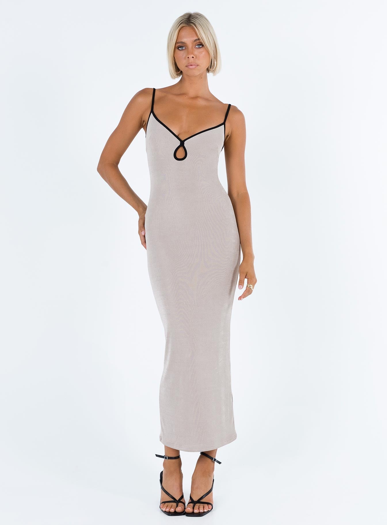 Tahlia Maxi Dress Champagne