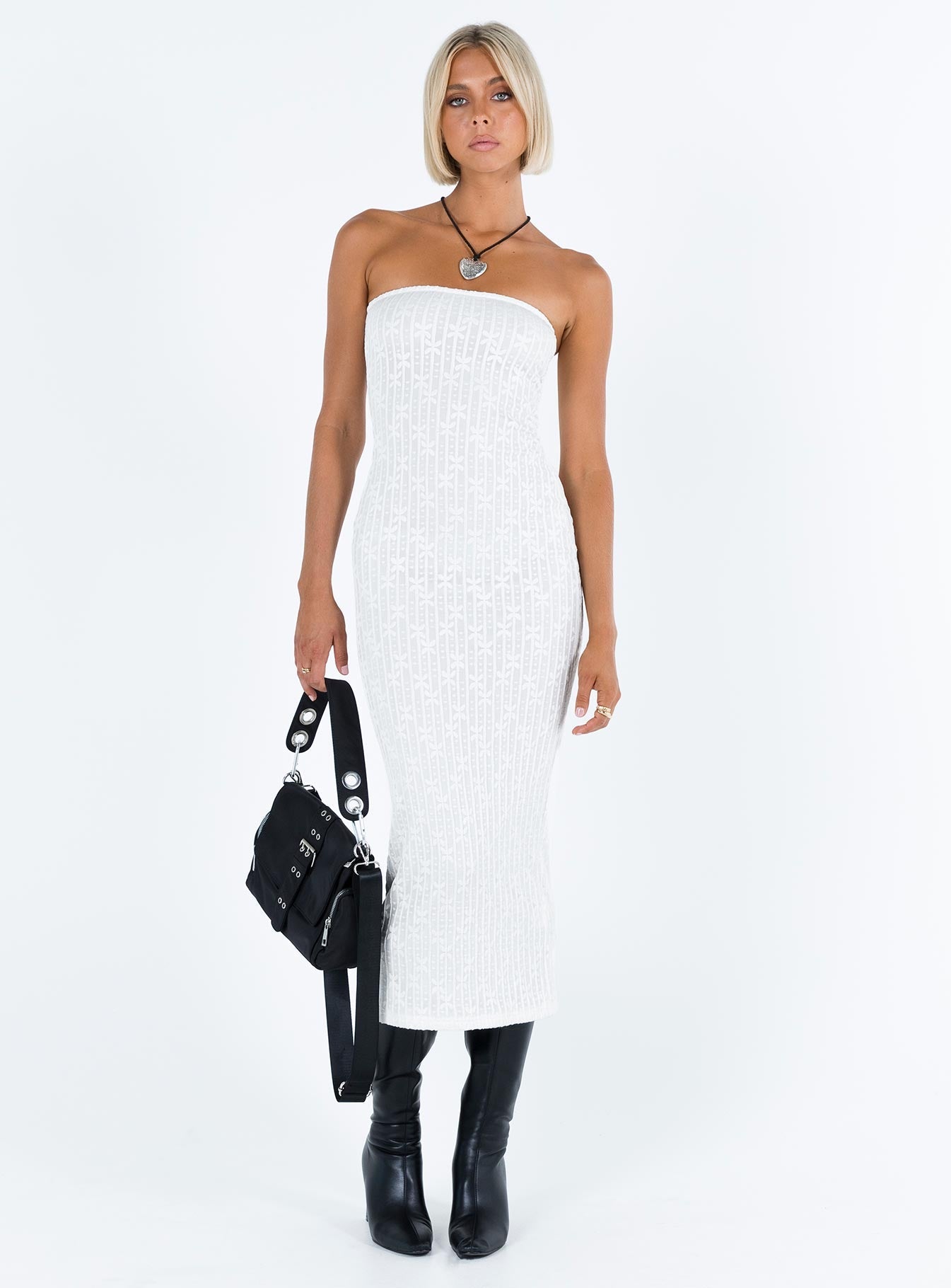 Lasance Maxi Dress White