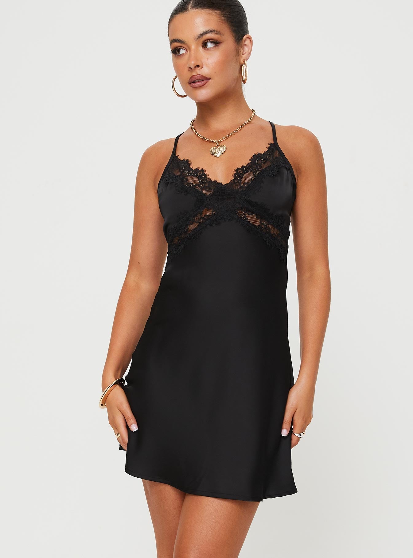 Treasure Mini Dress Black