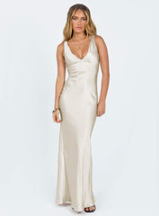 Norma Maxi Dress Champagne