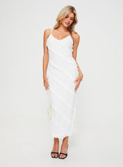 Lars Maxi Dress White