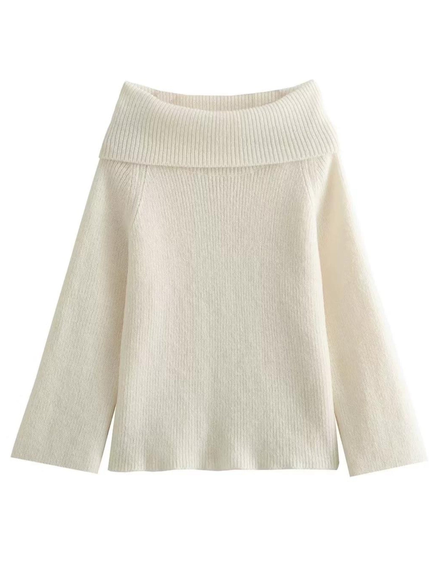 Oaklyn Off Shoulder Knitted Jumper