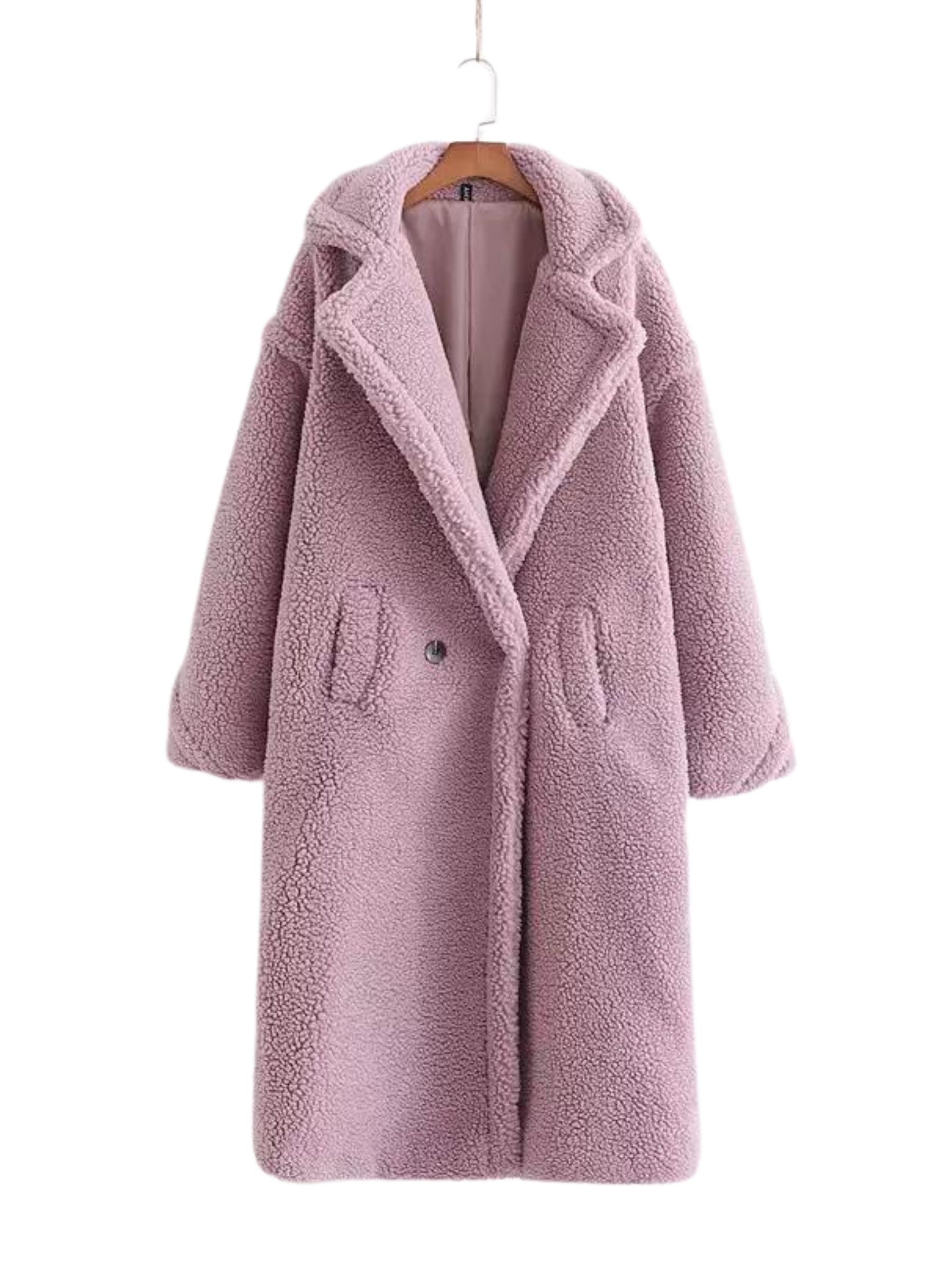 Niya Faux Fur Maxi Coat