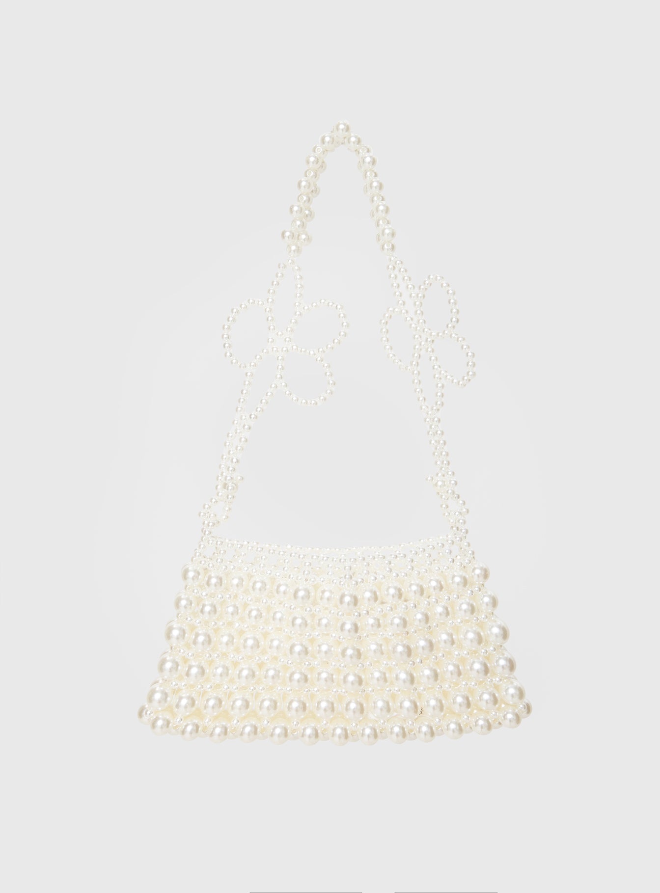 Vintage Lover Shoulder Bag Pearl