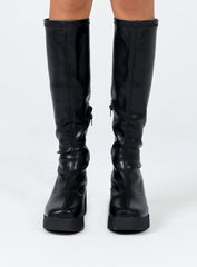 Westcott Knee High Boots Black