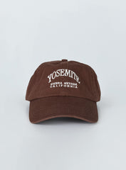 Yosemite Cotton Cap Brown