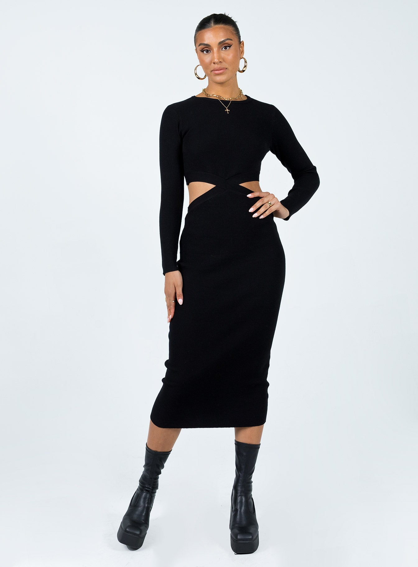 Languara Maxi Dress Black