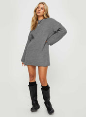 Sherwick Sweater Mini Dress Grey