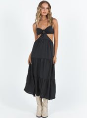 Oswell Maxi Dress Black