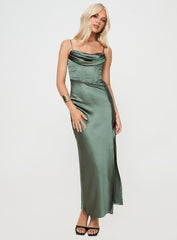 Marchand Maxi Dress Green