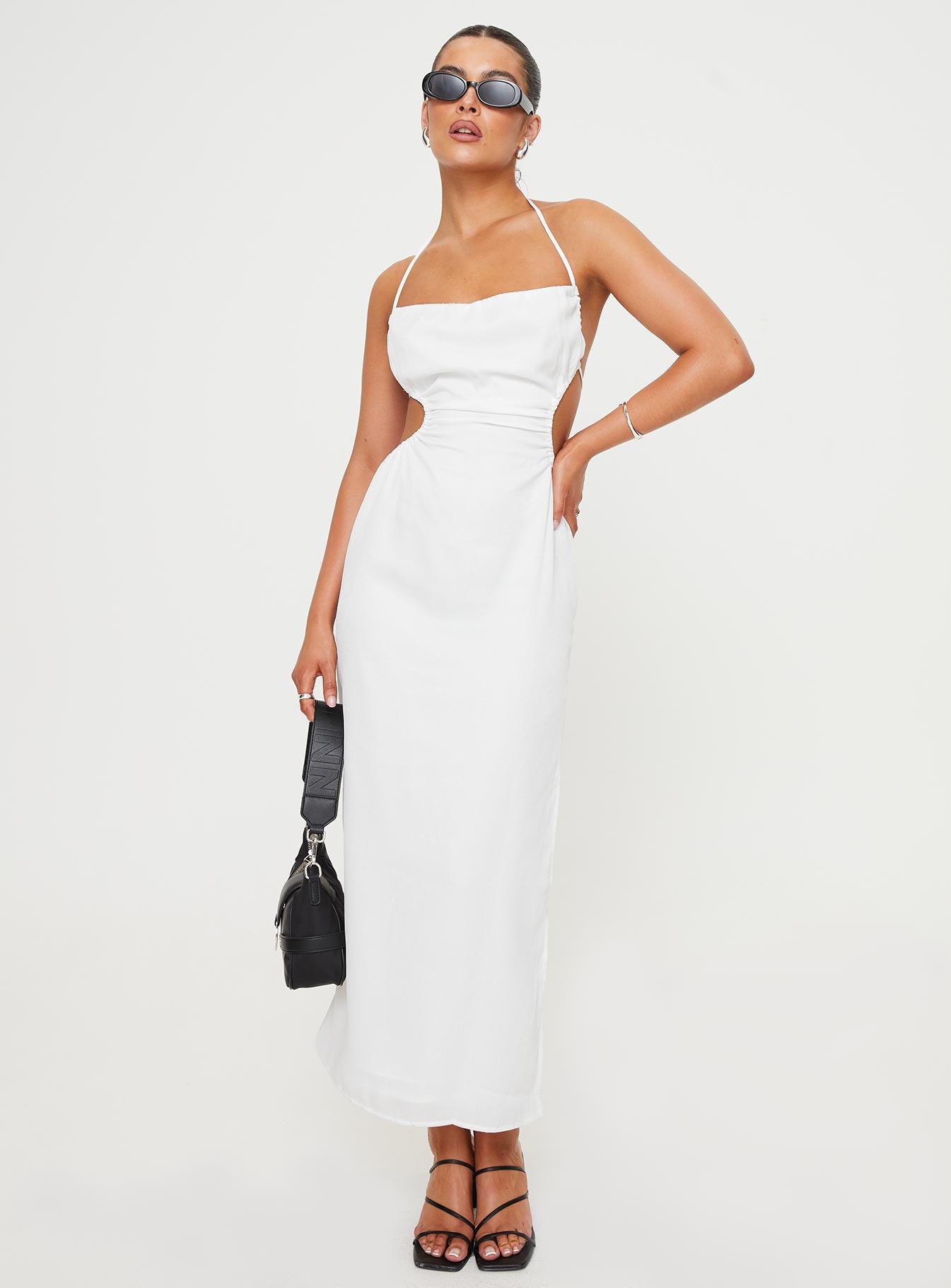 Tailor Maxi Dress White