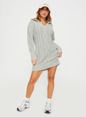 Cavanaugh Sweater Dress Grey Marle