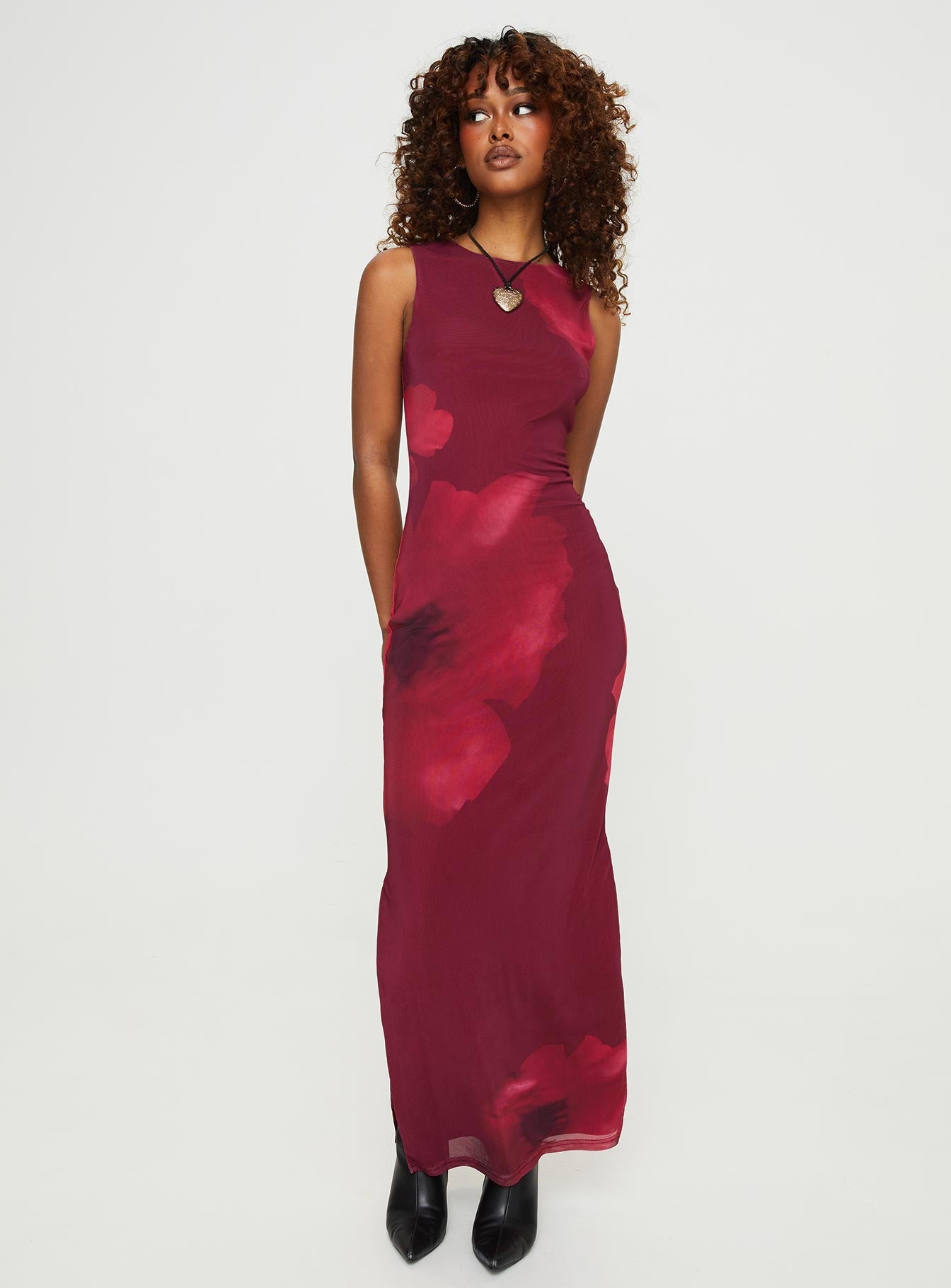 Rudy Maxi Dress Burgundy