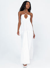 Lincoln Maxi Dress White