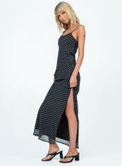 Parnham Maxi Dress Black / White