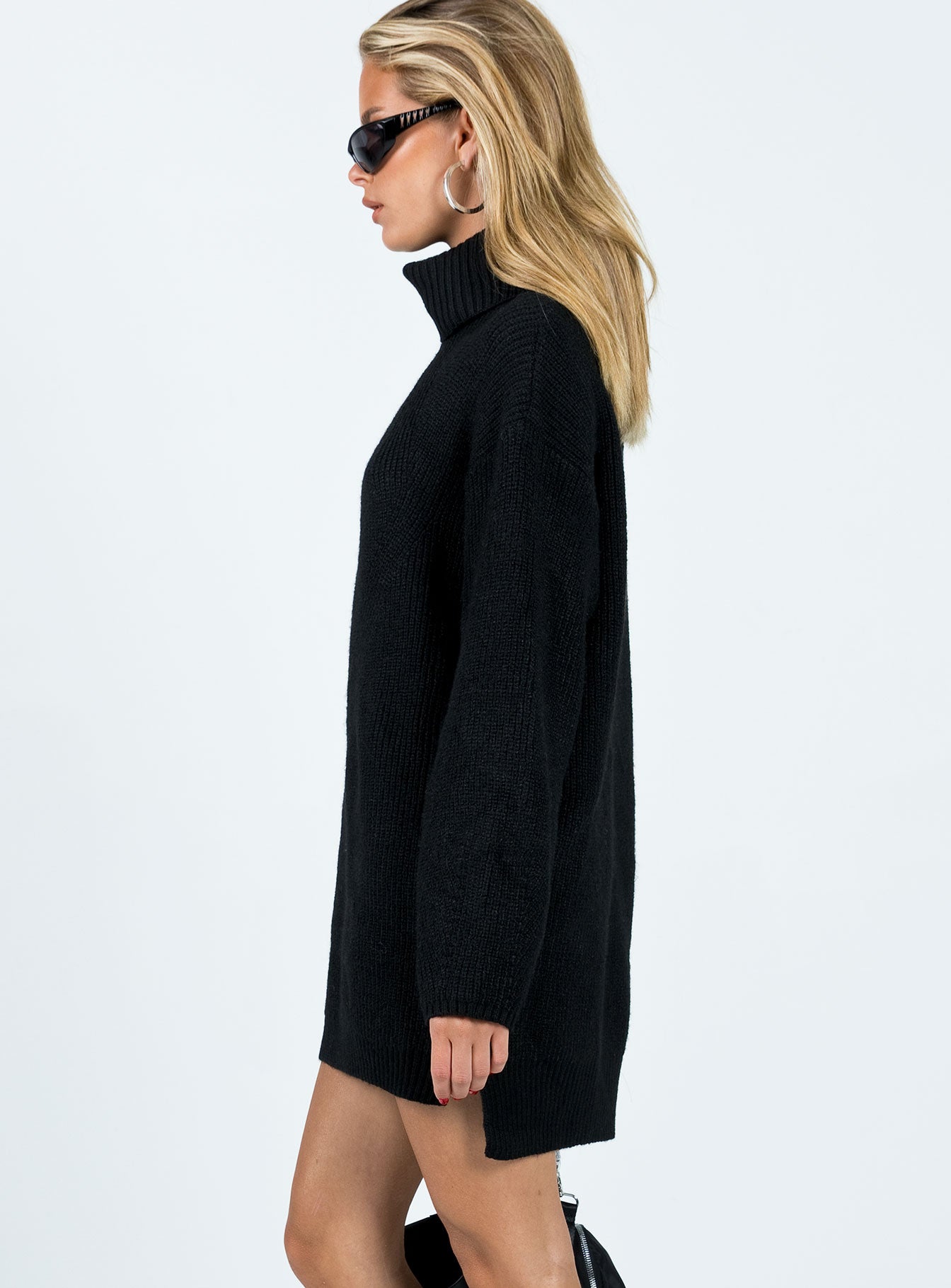 Theese Sweater Dress Black