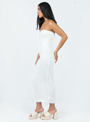 Mollen Maxi Dress White