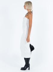 Lasance Maxi Dress White