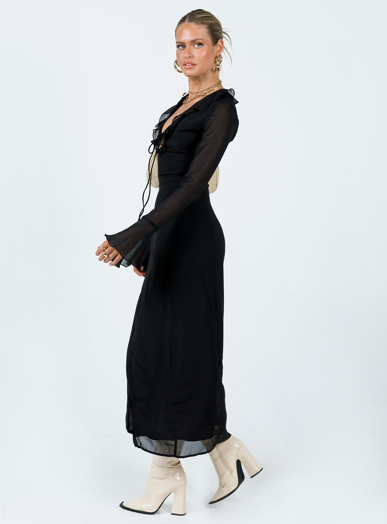 Rosalia Maxi Dress Black