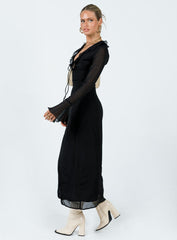 Rosalia Maxi Dress Black