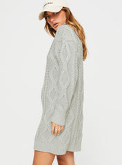 Cavanaugh Sweater Dress Grey Marle