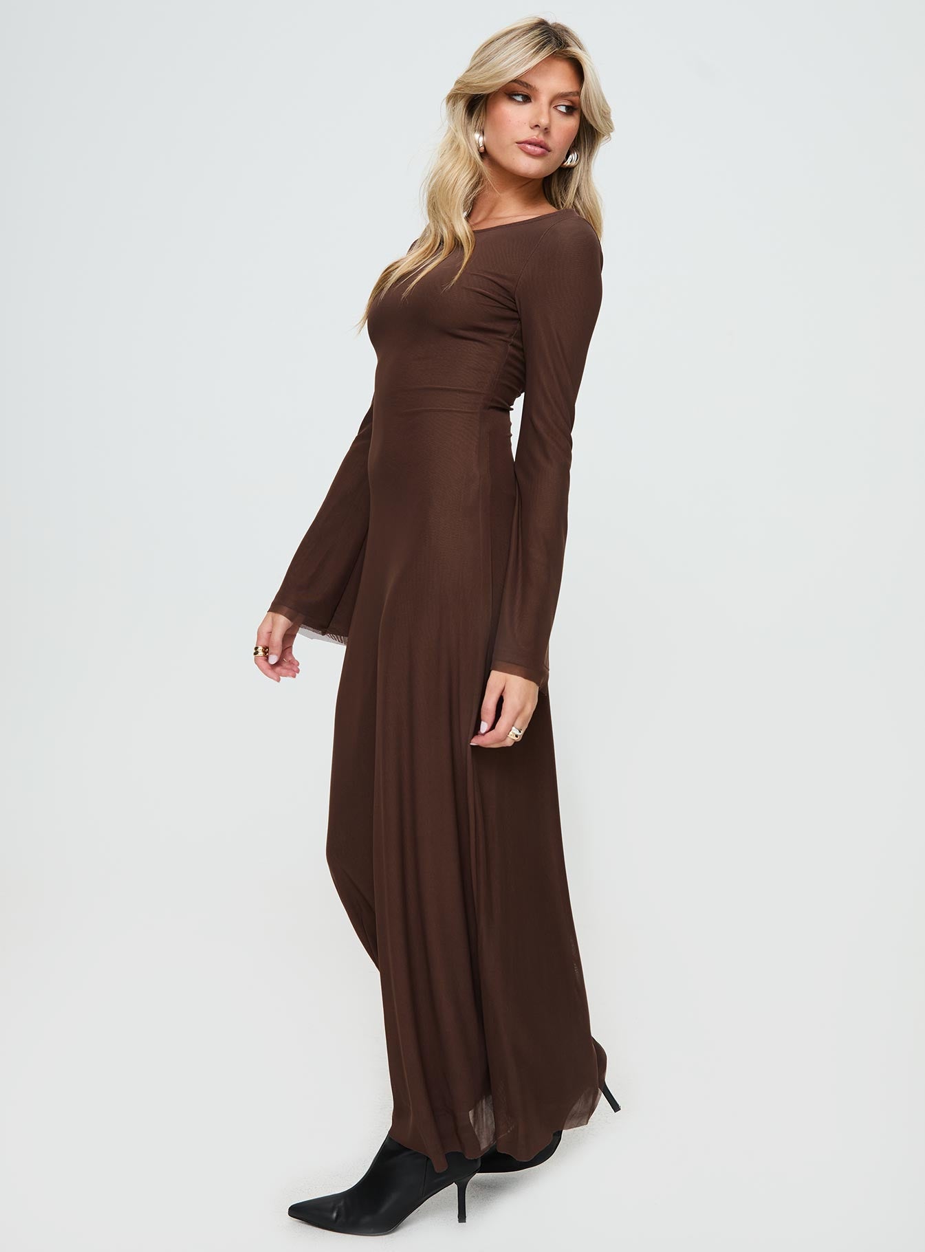 Lukea Maxi Dress Chocolate