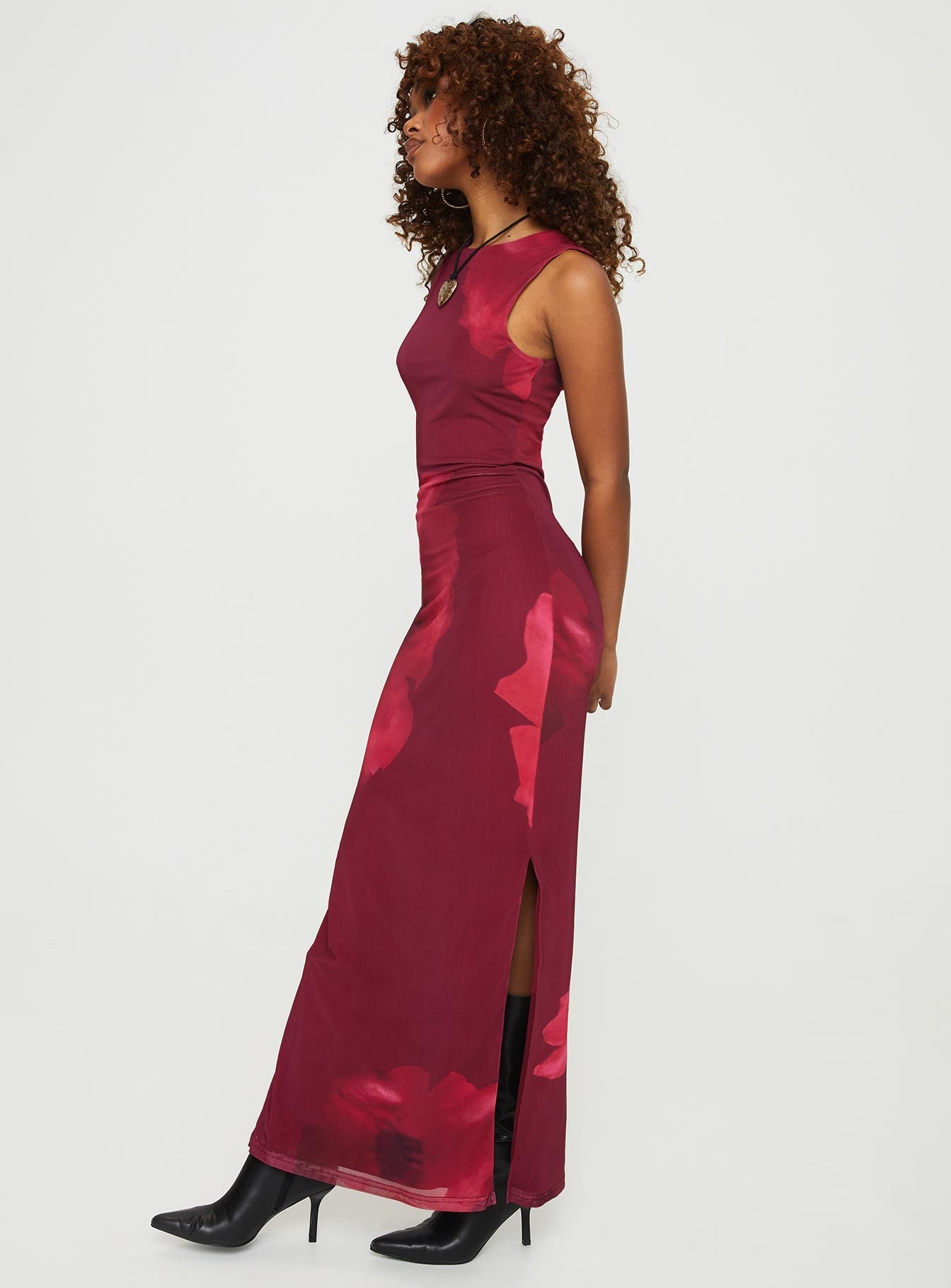 Rudy Maxi Dress Burgundy