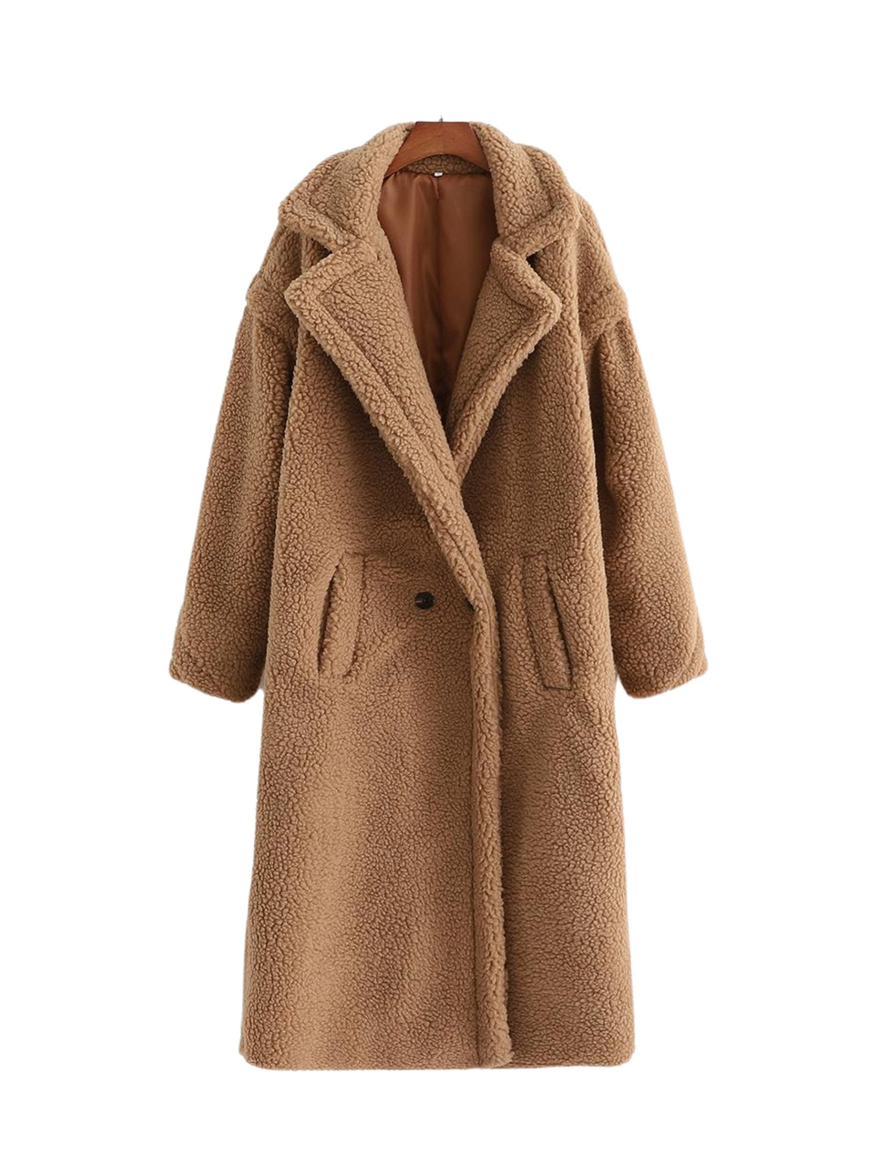 Niya Faux Fur Maxi Coat