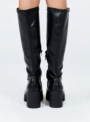 Westcott Knee High Boots Black