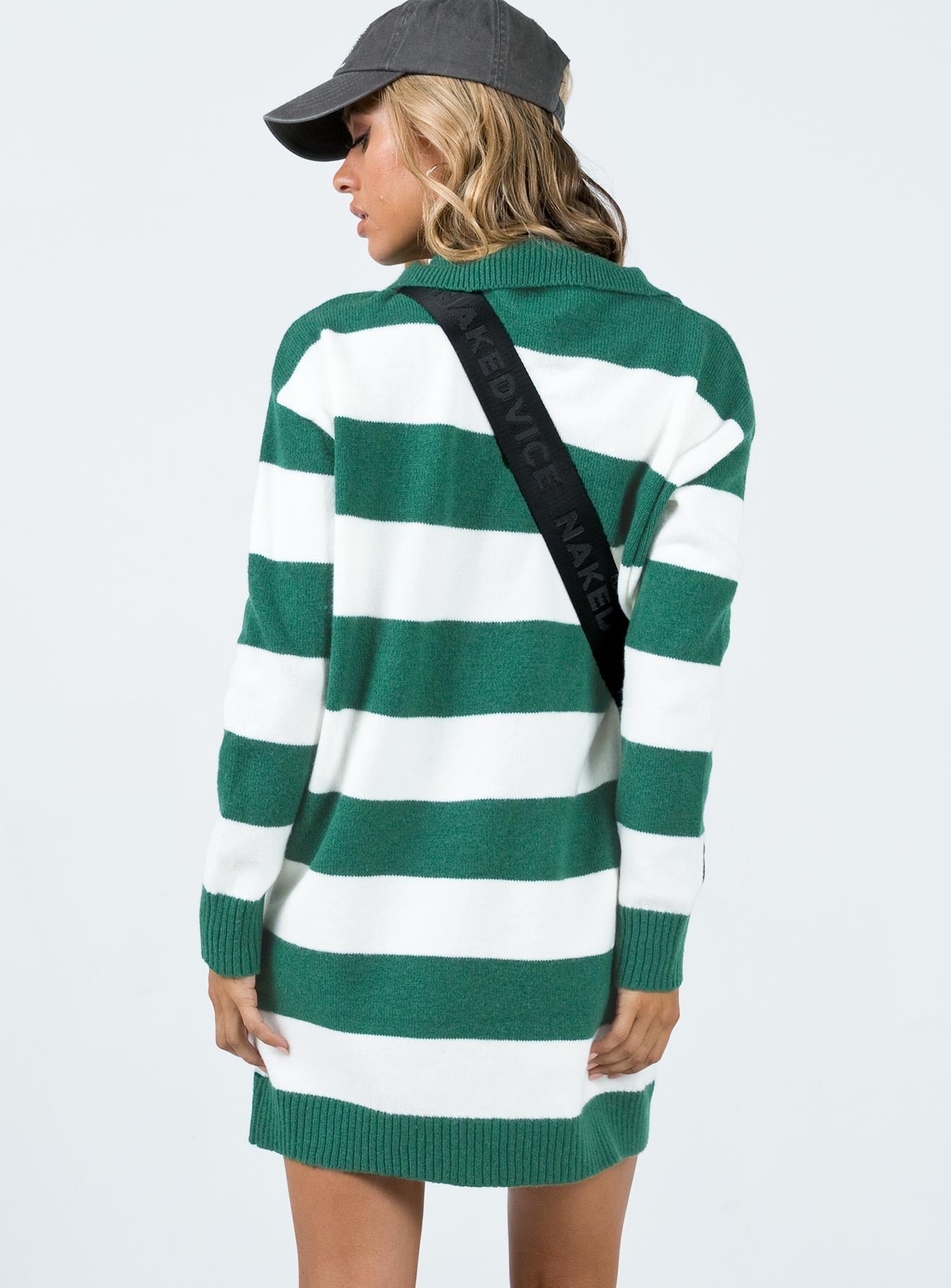 Hampton Sweater Dress Green