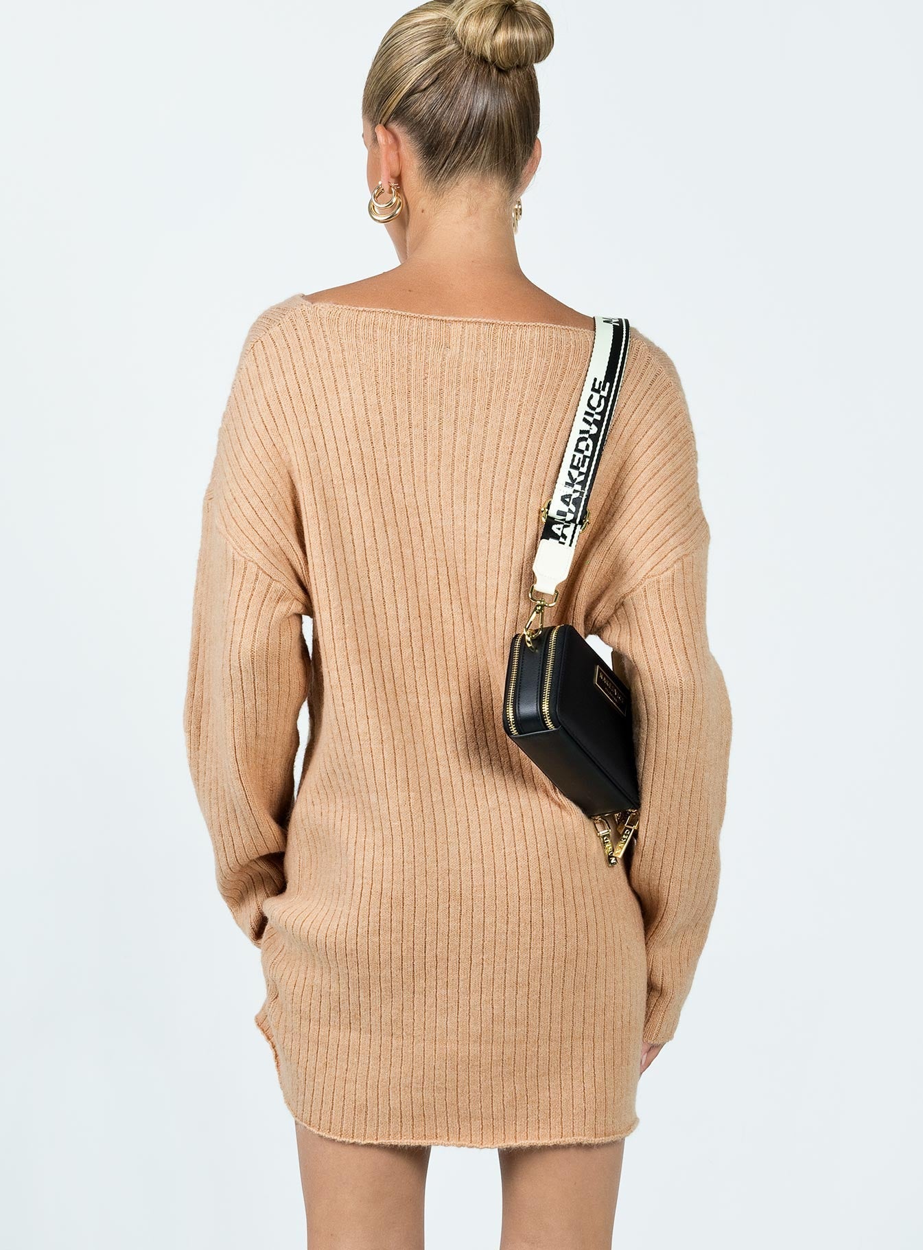 Alivia Sweater Dress Beige