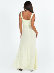 Shannyn Maxi Dress Yellow