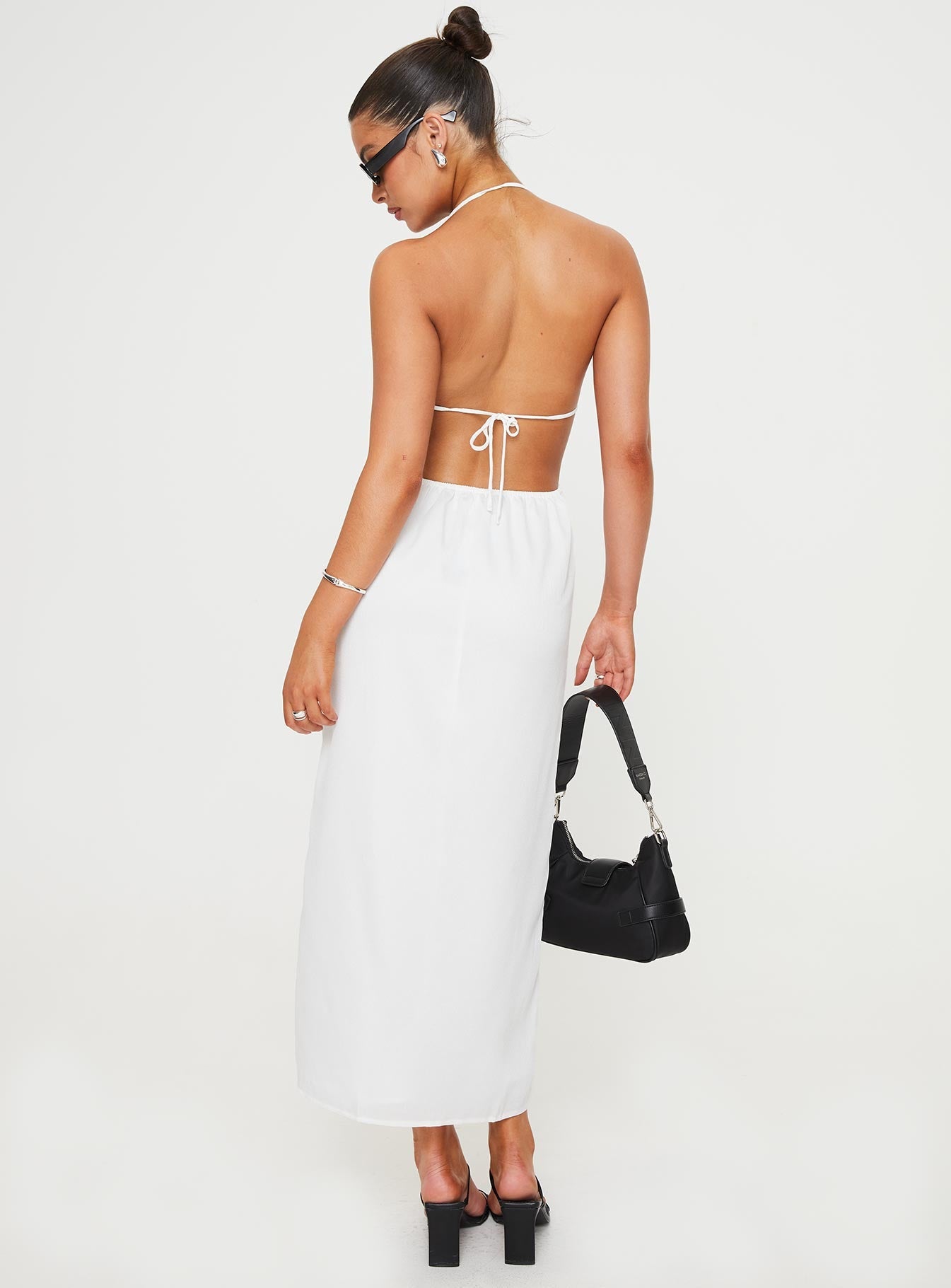 Tailor Maxi Dress White