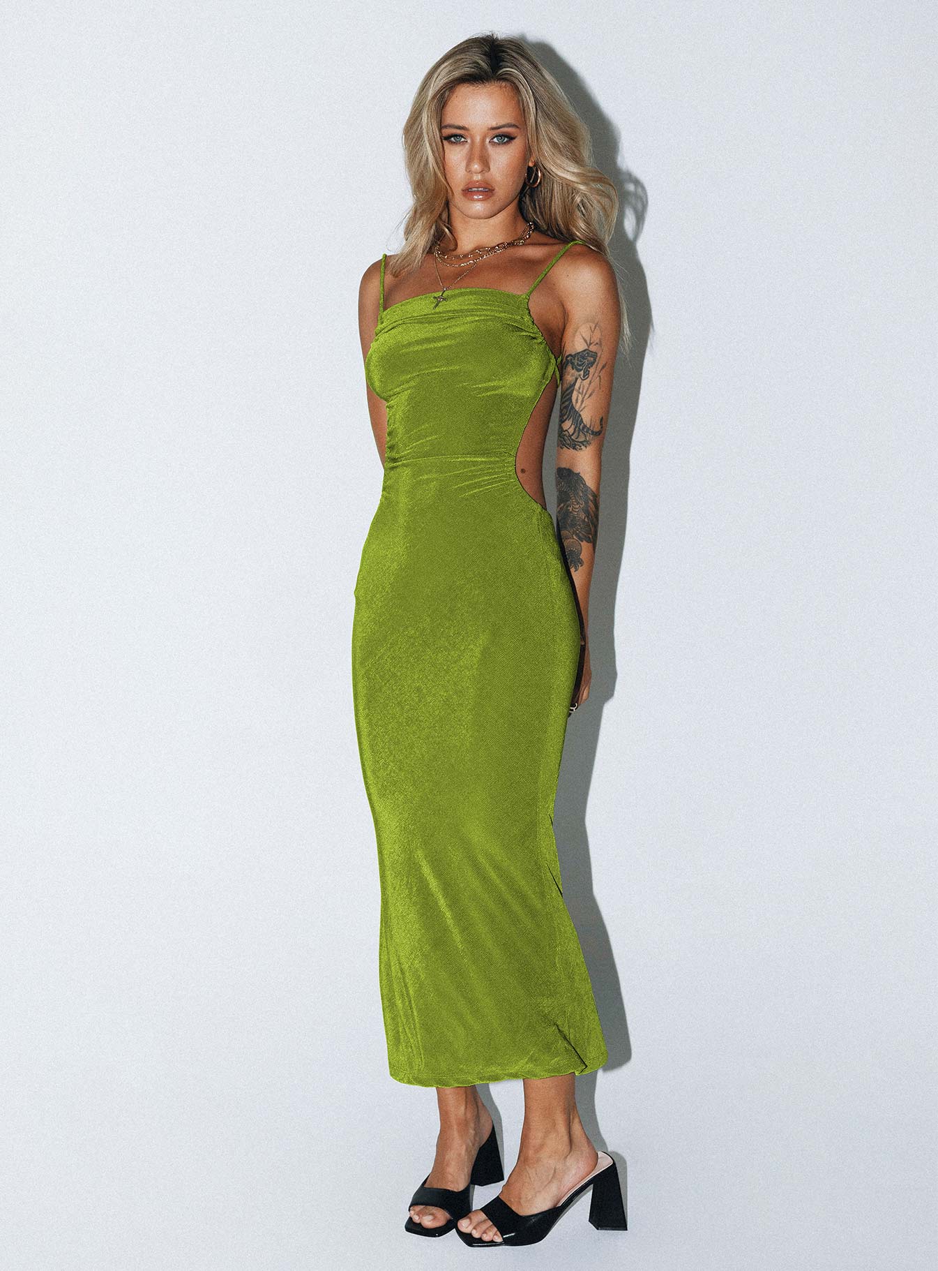 Milpera Maxi Dress Green