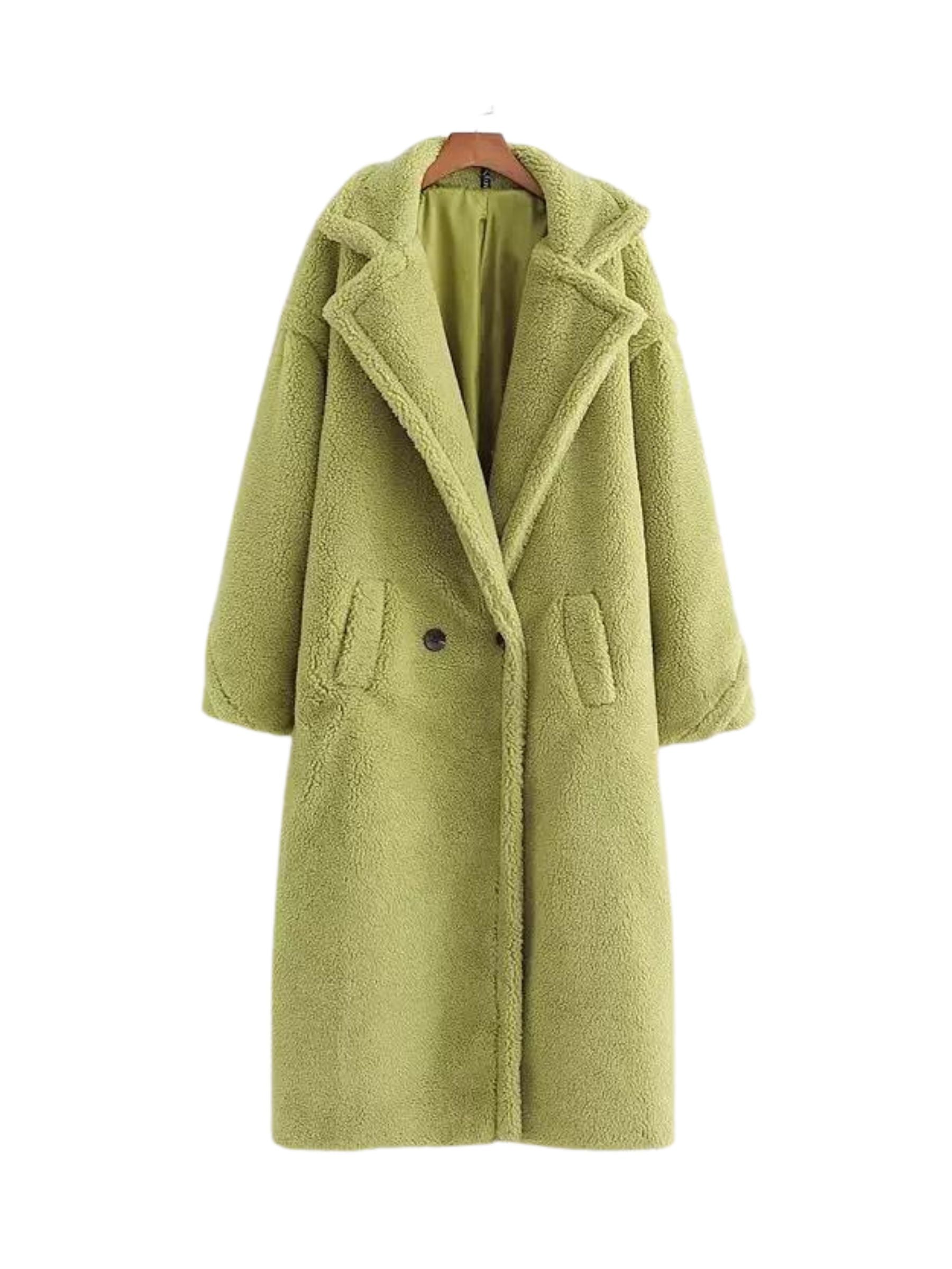 Niya Faux Fur Maxi Coat