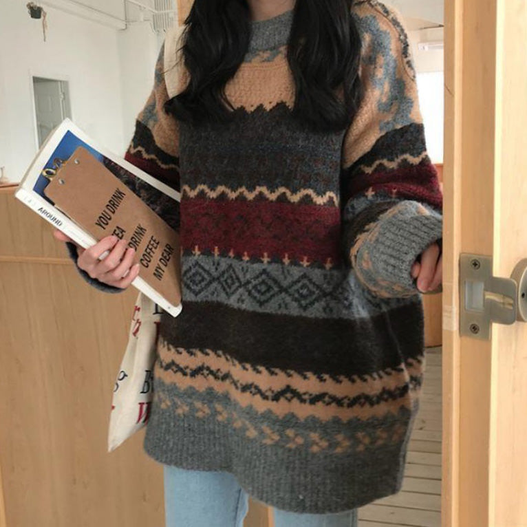 80's Grandma Knit Sweater