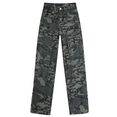 90's Camouflage Cargo Jeans