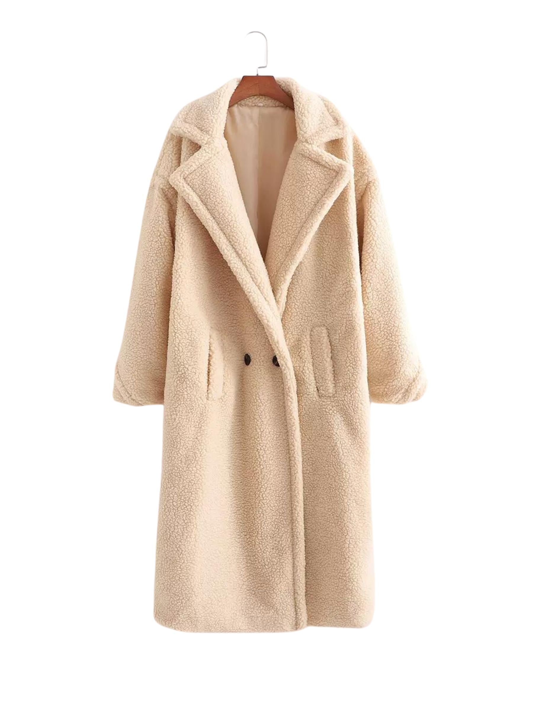 Niya Faux Fur Maxi Coat