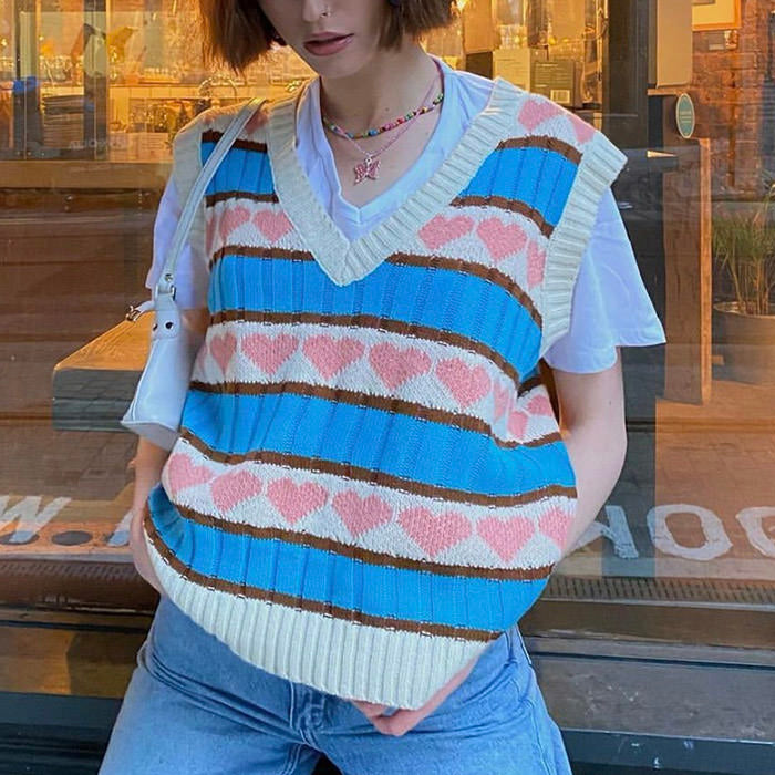 Danish Pastel Aesthetic Vest