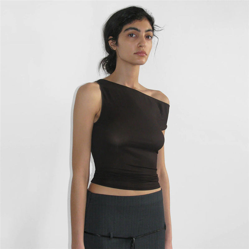 Eleni Asymmetric Tank Top