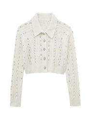 Elsa Embellished Knitted Cardigan