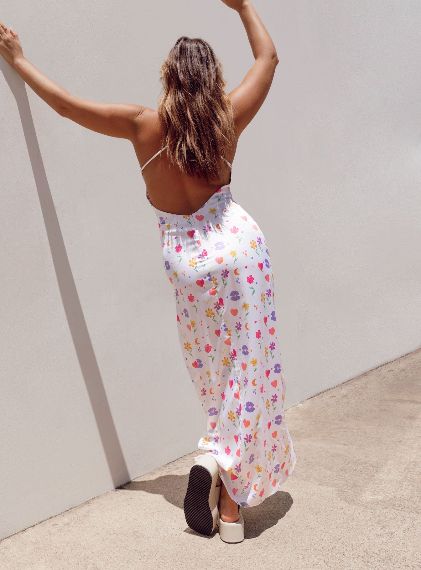 My Love Maxi Dress White Multi