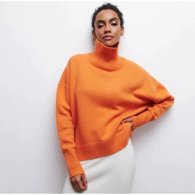 Elenor Turtleneck Oversize Sweater