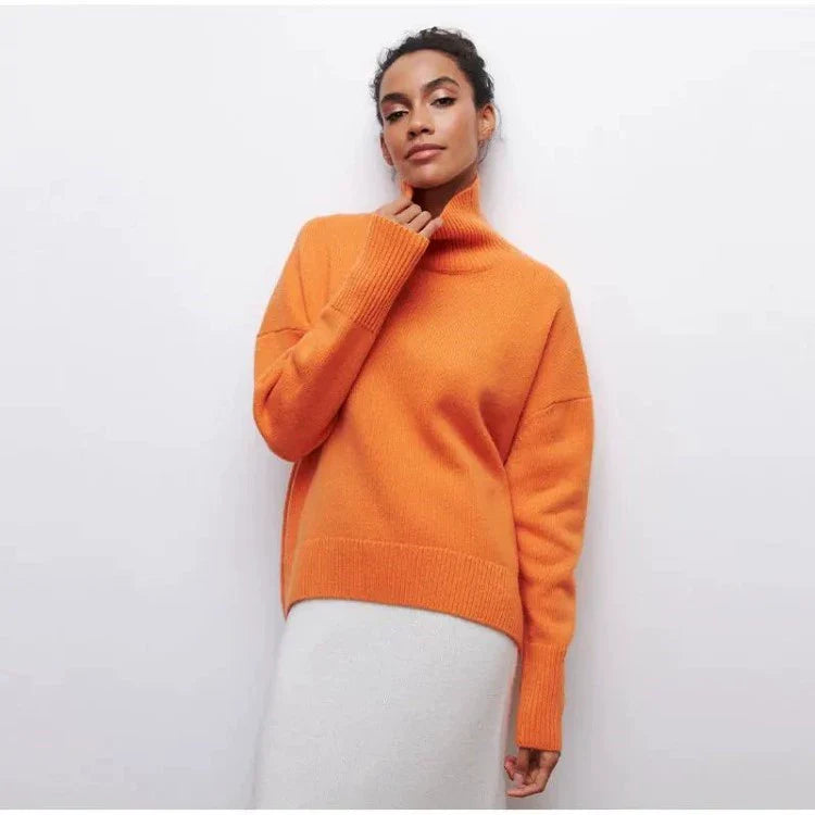 Elenor Turtleneck Oversize Sweater