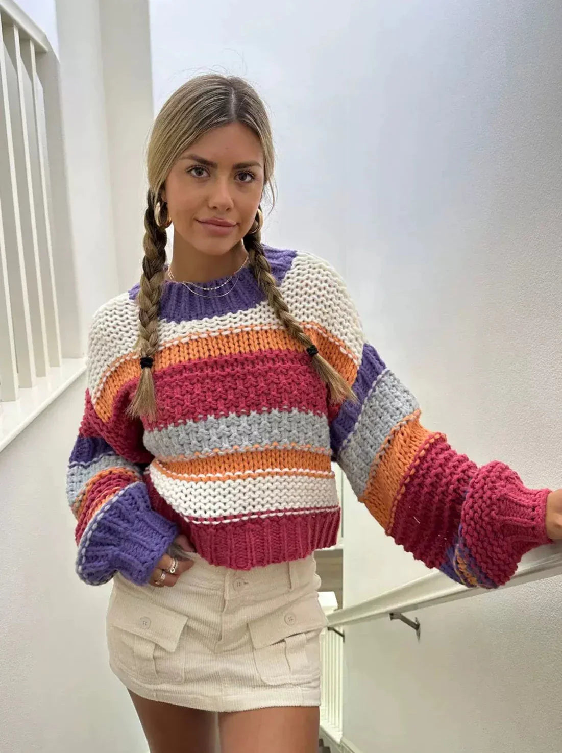 Sahily Striped Sweater