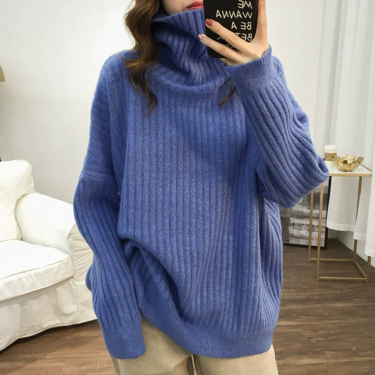 Hollis Turtleneck Loose Sweater