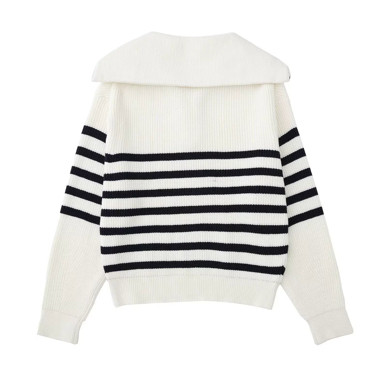 Casey Striped Knit Sweater